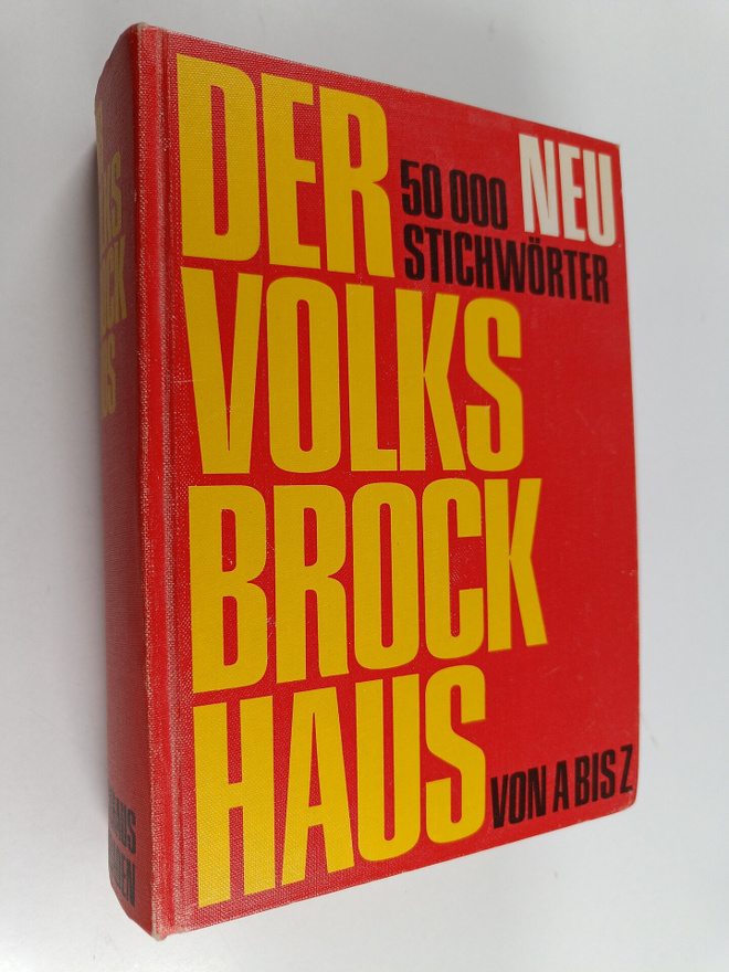 Der Volks-Brockhaus : 50 000 stichwörter von A bis Z
