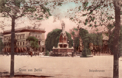 Vanha postikortti- Berlin