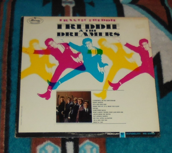 FREDDIE & THE DREAMERS Frantic Freddie ~ LP