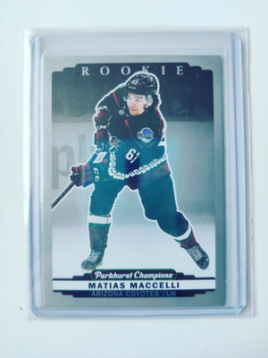 Matias Maccelli 22-23 Parkhurst Champions Silver Rookie