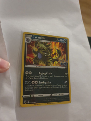 Tyranitar [RARE Holo] #43 Pokemon Go card