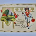 VANHA Postikortti Rivileima Ristinnummi 1932 - pikkukuva 2