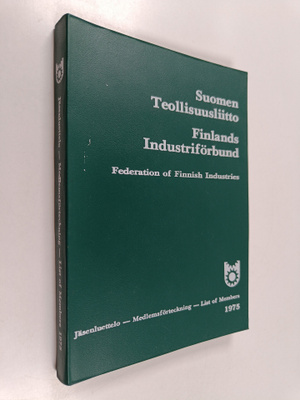 Suomen Teollisuusliitto : Jäsenluettelo 1975 = Finlands I...