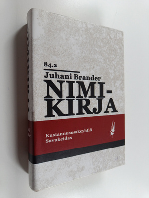 Juhani Brander : Nimikirja