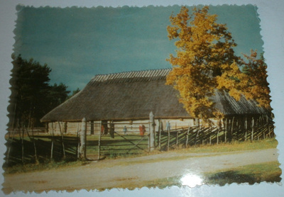 Eesti NSV, Ulkoilmamuseo, Sassi-Jaanin riihi, pain. 1971