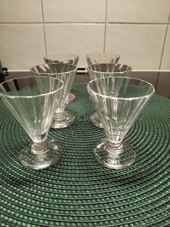 Kosta Boda snapsilasi, vintage 6 kpl