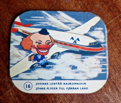 AAA Kortti 16 Joonas lentää kaukomaihin