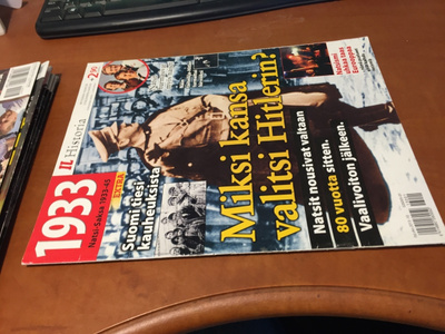 ILTALEHTI HISTORIA NATSI SAKSA 1933 HYVÄ