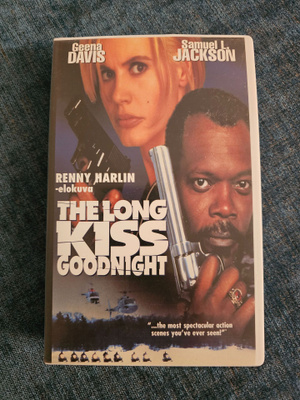THE LONG KISS GOODNIGHT ( 1996 ) VHS WARNER HOME VIDEO.