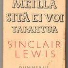 Sinclair Lewis: Meillä sitä ei voi tapahtua (1.p., 1936) - pikkukuva 1