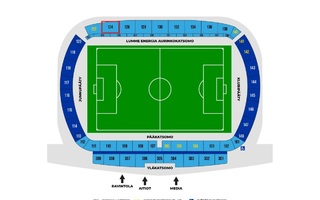 2kpl lippuja, HJK - AC Oulu, su, 20.07.2025, 18:30 Helsinki