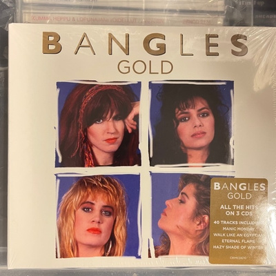 BANGLES - Gold 3-cd Compilation digipak (yhä muoveissa)