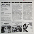 Onda Nueva / The New Wave Charlie Byrd / Aldemaro Romero - pikkukuva 2