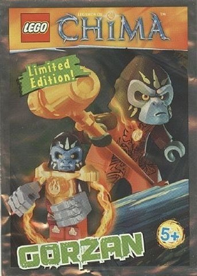 Lego Figuuri - Gorzan foil pack ( Legends of Chima )