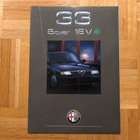 Esite Alfa Romeo 33 Boxer 16V vuodelta 1990 - pikkukuva 1