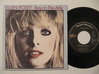 Ellen Foley Boys In The Attic 7" sinkku