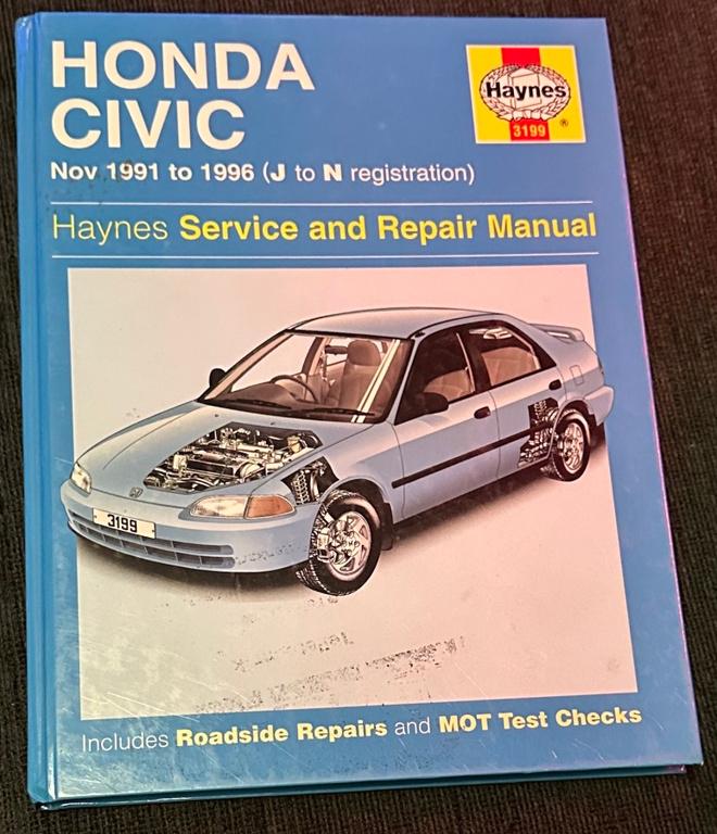 Haynes 3199 Honda Civic 1991 - 1996  korjausopas