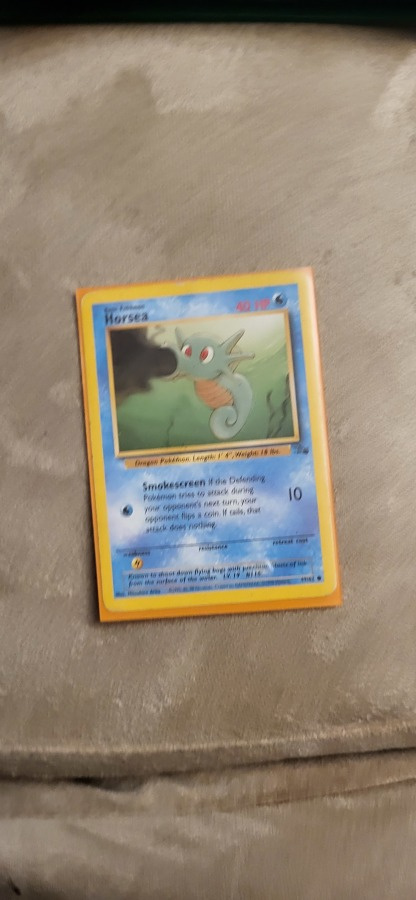 Horsea 49/62 - Fossil set card