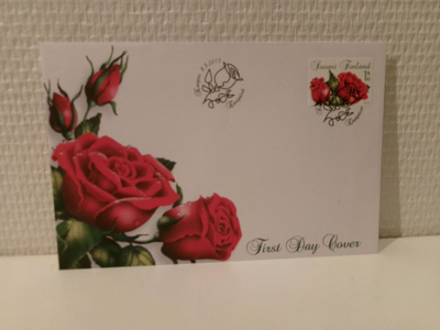 FDC- ensipäiväkuori - Ruusut - 2013