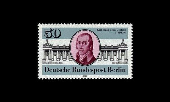 Berlin 639 ** Karl Philipp von Gontard (1981)