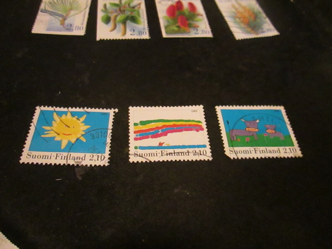 1991 lasten piirustuksia sarja