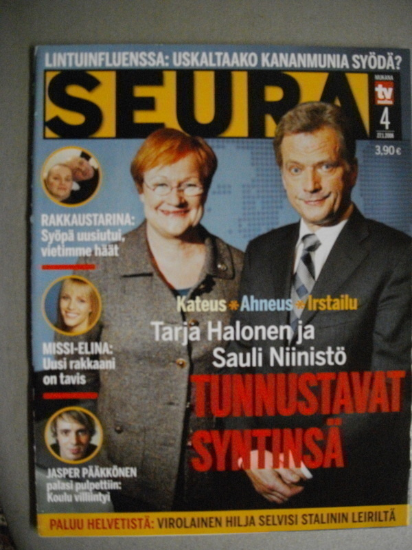 Seura lehti Nro 4/2006. (18.3)