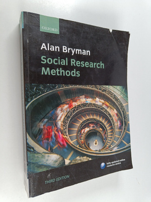 Alan Bryman : Social Research Methods