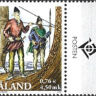 Ål 2000 Hlödver Pitkä 4,50 mk välilöpari logo ** LaPe 178 - pikkukuva 1