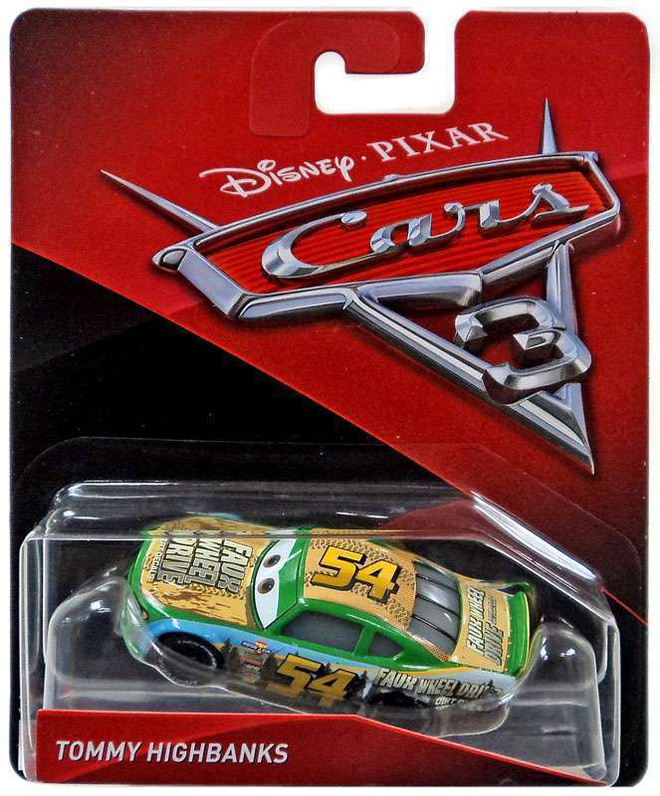 [ Disney Diecast ] Autot 3 - #54 Tommy Highbanks