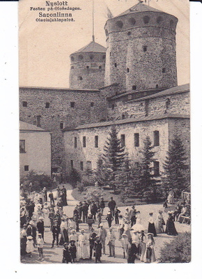 VANHA Postikortti Savonlinna 1911