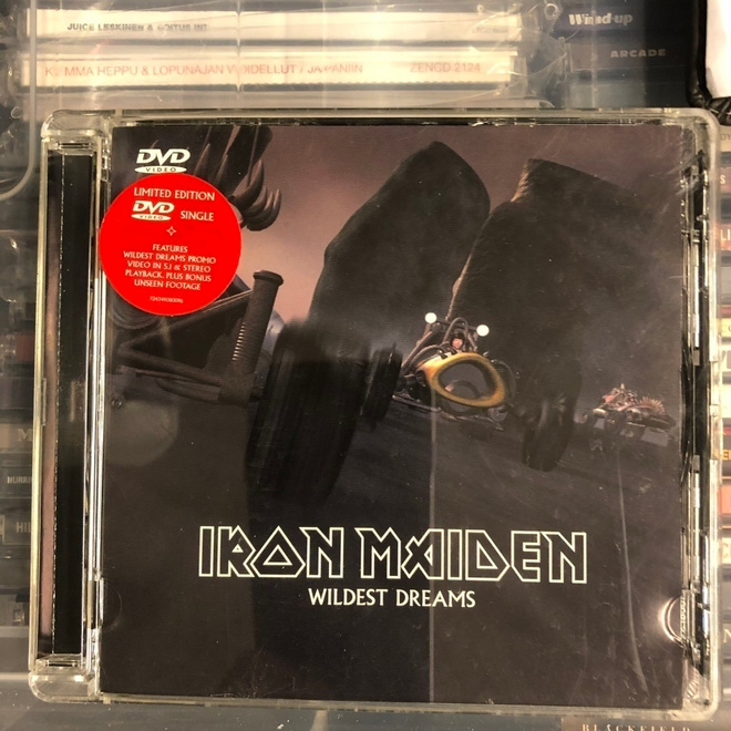 IRON MAIDEN - Wildest Dreams dvd-video-single Ltd Edition