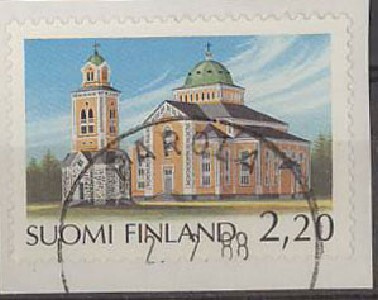 1988 2,20mk Kerimäen kirkko loisto Parola-88