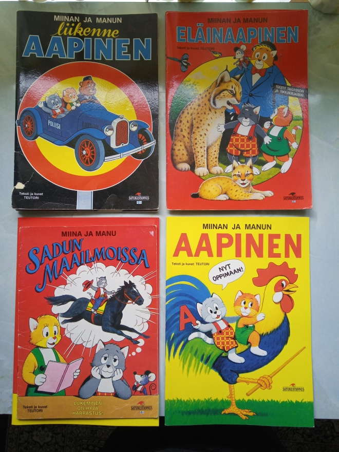 Miina ja Manu Kirja 1kpl
