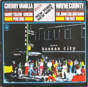 Various – Max's Kansas City - New York New Wave