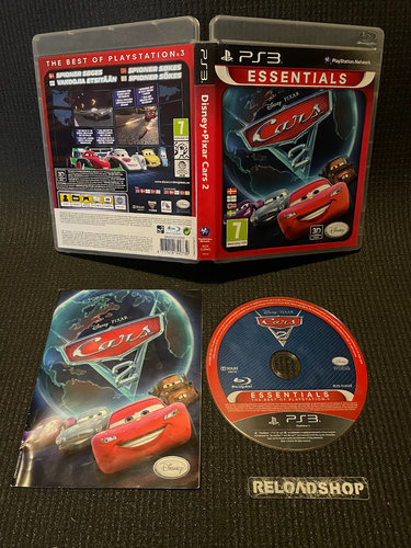 Disney Pixar Cars 2 Essentials - Nordic PS3 - CiB
