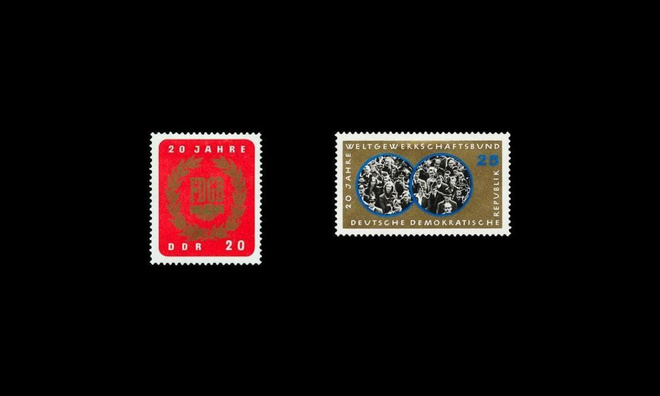 DDR 1115-6 ** Ammattiliittoja (1965)