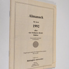 Almanack för året 1992 efter vår Frälsares Kristi födelse - pikkukuva 1