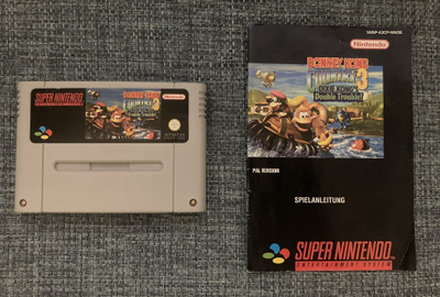 SNES: Donkey Kong Country 3 Dixie Kongs Double Trouble (L+M)