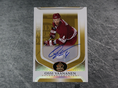 Ossi Väänänen 2020-21 SP Legends Auto
