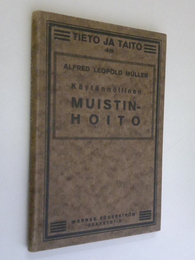 Alfred Leopold Muller : Käytännöllinen muistinhoito