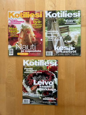 Kotiliesi lehtiä 3 kpl ( 2000 )