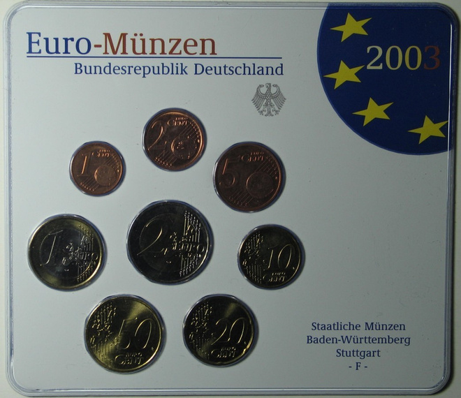 2003  Saksa BU sarja  F  rahapaja Stuttgart