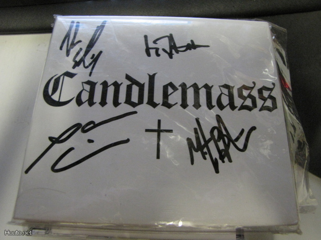 CANDLEMASS - S / T CD NELJÄLLÄ NIMMARILLA