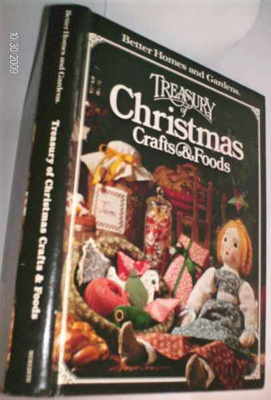 Treasury of CHRISTMAS Crafts & Food -joulukirja (Sis.pk:t )