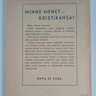 Toivo Rajalinna : Minne menet - kristikansa - pikkukuva 2