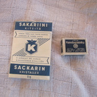 SAKARIINI KITEITÄ JA  MAKEUTTAMISTABLETTEJA : AVAAMATTOMAT ! - pikkukuva 1