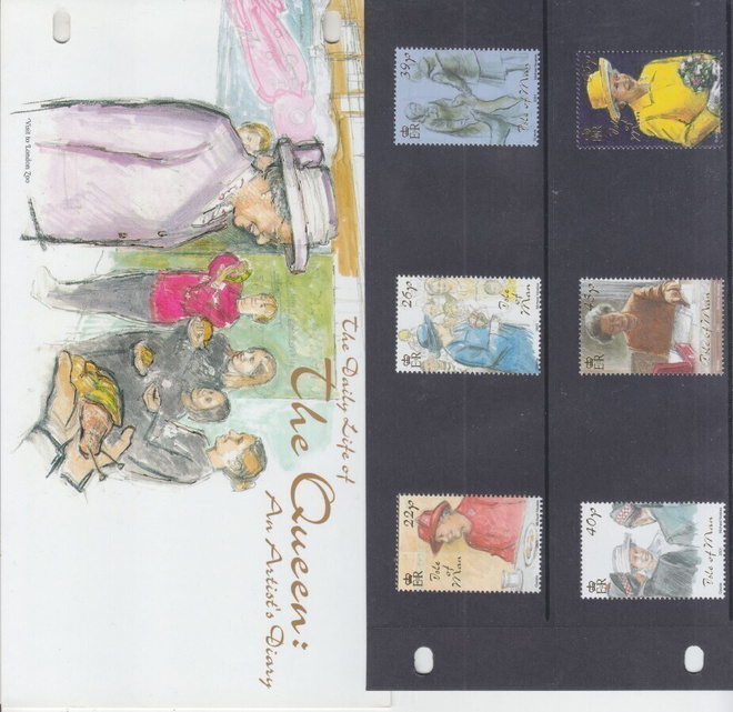 Isle of Man queen Elisabet  an artist diary