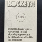 1974-75 Hockey #108 Veli-Pekka Ketola - pikkukuva 2