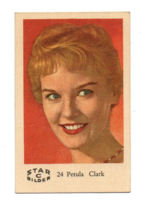 Purkkakuva STAR C n:o 24 PETULA CLARK Purukumikuva