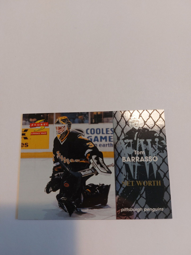 1996-97 Score Net Worth #12 Tom Barrasso